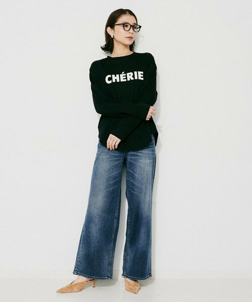 UNTITLED / アンタイトル カットソー | 【CHIGNON】CHERIE シンプルロゴTシャツ | 詳細8