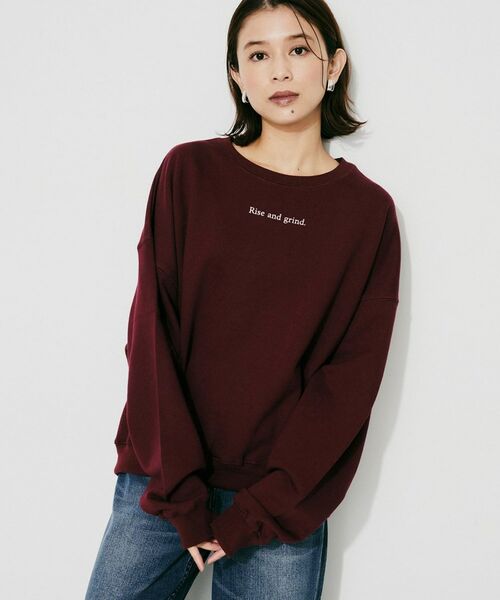 UNTITLED / アンタイトル スウェット | 【CHIGNON】別注ロゴスウェット | 詳細6