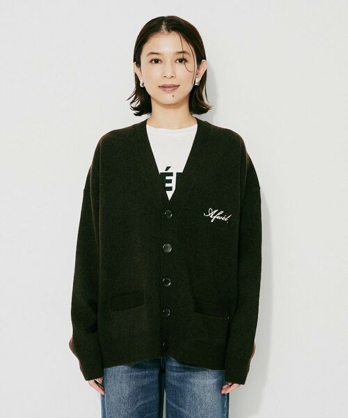 UNTITLED / アンタイトル カーディガン・ボレロ | 【St．Johns 3rd Club】ロゴVネック カーディガン | 詳細12