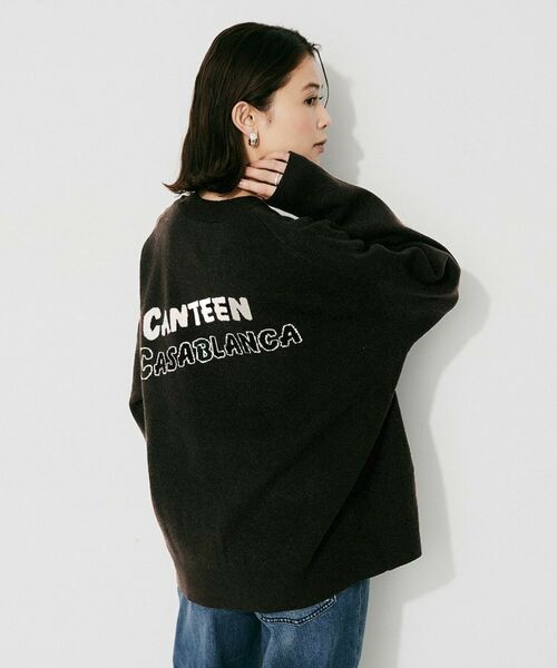 UNTITLED / アンタイトル カーディガン・ボレロ | 【St．Johns 3rd Club】ロゴVネック カーディガン | 詳細8