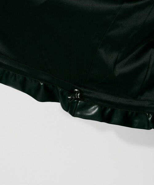 UNTITLED / アンタイトル レザーブルゾン・ジャケット | 【MARILYN MOON】ソフトレザー調ブルゾン | 詳細17