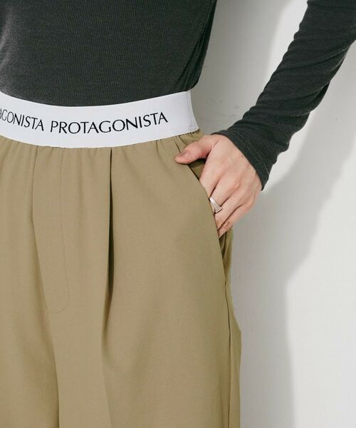 UNTITLED / アンタイトル パンツ | 【PROTAGPNISTA】QUICK DRY WAIST LOGO PANTS | 詳細14