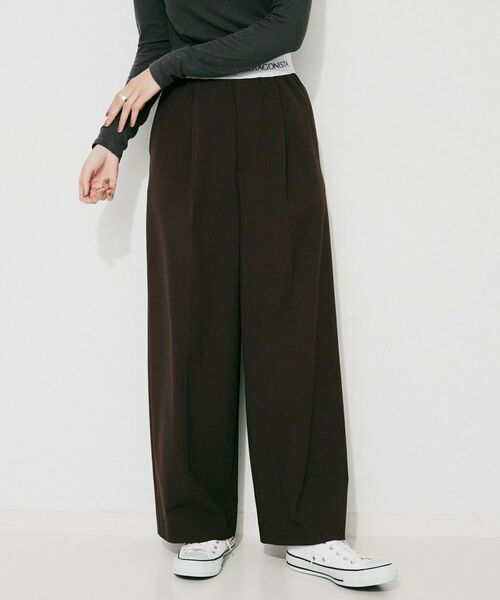 UNTITLED / アンタイトル パンツ | 【PROTAGPNISTA】QUICK DRY WAIST LOGO PANTS | 詳細2