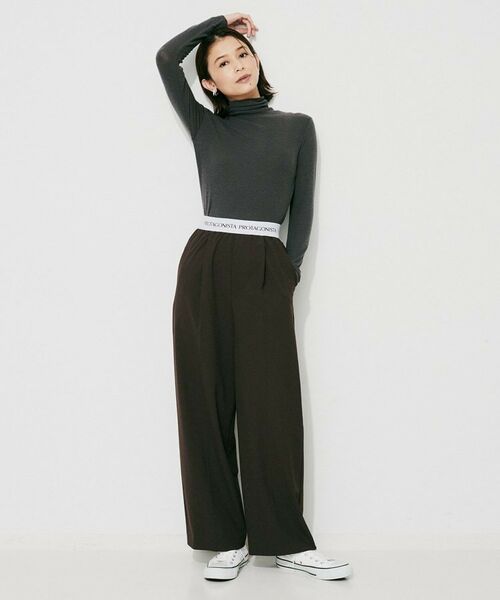 UNTITLED / アンタイトル パンツ | 【PROTAGPNISTA】QUICK DRY WAIST LOGO PANTS | 詳細4