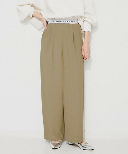 UNTITLED / アンタイトル パンツ | 【PROTAGPNISTA】QUICK DRY WAIST LOGO PANTS | 詳細6