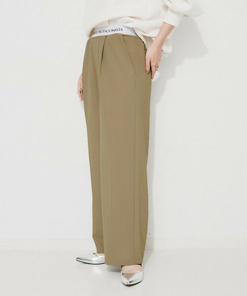 UNTITLED / アンタイトル パンツ | 【PROTAGPNISTA】QUICK DRY WAIST LOGO PANTS | 詳細7