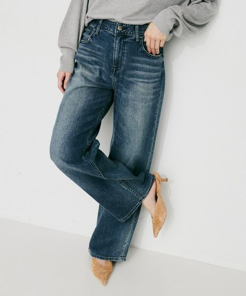 UNTITLED / アンタイトル デニムパンツ | 【 Healthy DENIM 】別注 Pink Pepper ワイドストレートデニム | 詳細3