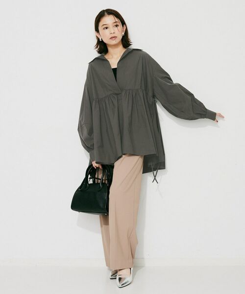 UNTITLED / アンタイトル シャツ・ブラウス | 【PROTAGPNISTA】FLAIR SHIRT | 詳細4