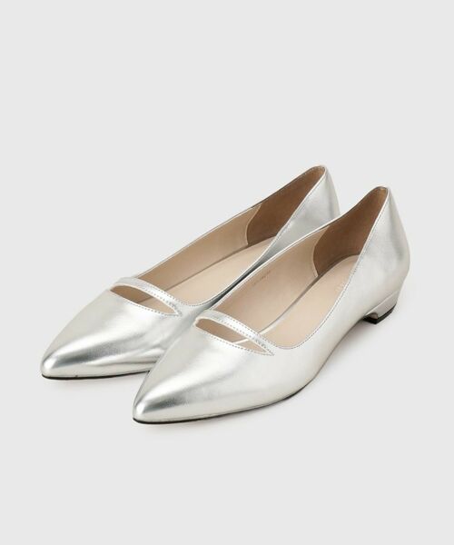 UNTITLED / アンタイトル フラットシューズ | メタリックフラットシューズ | 詳細1