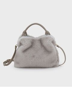 UNTITLED / アンタイトル ハンドバッグ | ミニフェイクファーショルダー