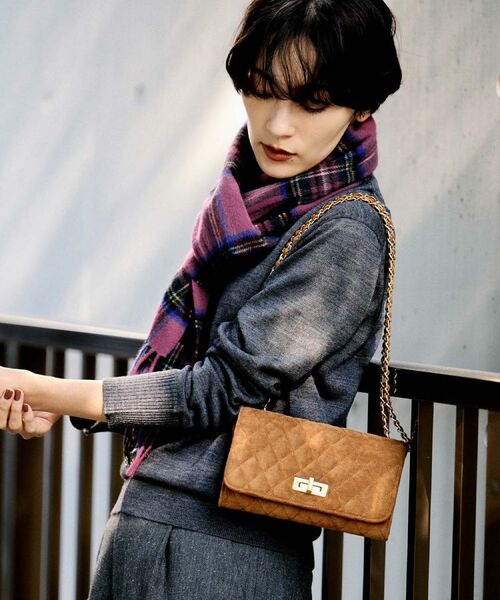 UNTITLED / アンタイトル ショルダーバッグ | キルティングチェーンショルダー | 詳細1