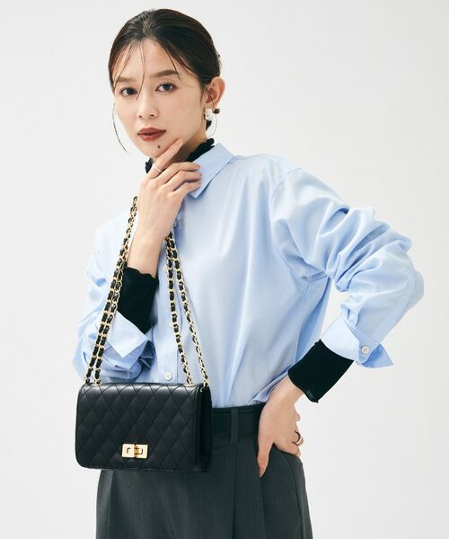 UNTITLED / アンタイトル ショルダーバッグ | キルティングチェーンショルダー | 詳細14