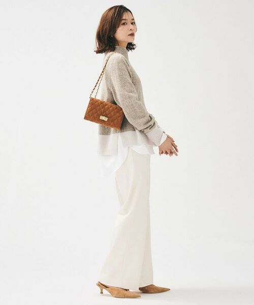 UNTITLED / アンタイトル ショルダーバッグ | キルティングチェーンショルダー | 詳細17