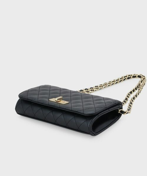 UNTITLED / アンタイトル ショルダーバッグ | キルティングチェーンショルダー | 詳細6
