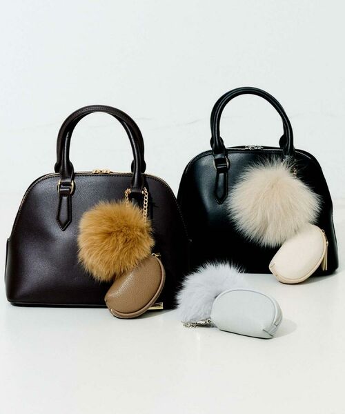 UNTITLED / アンタイトル キーホルダー・ストラップ | 【トレンド／ギフト】ファー＆ポーチチャーム | 詳細3