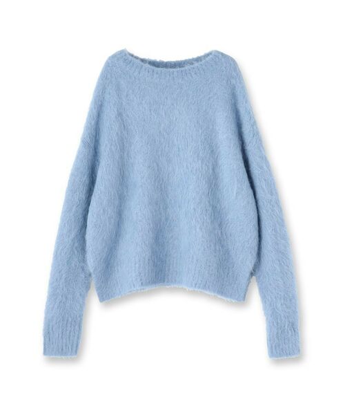 UNTITLED / アンタイトル ニット・セーター | 【ゆったり/モヘヤニット】アルパカ混シャギー プルオーバー | 詳細1