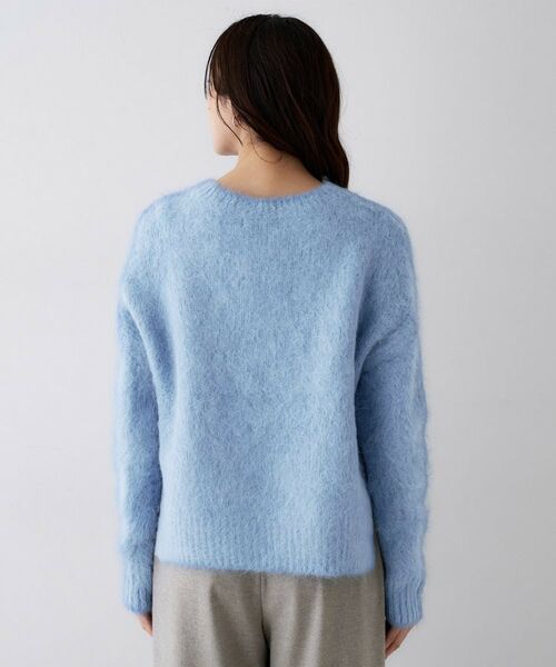 UNTITLED / アンタイトル ニット・セーター | 【ゆったり/モヘヤニット】アルパカ混シャギー プルオーバー | 詳細18