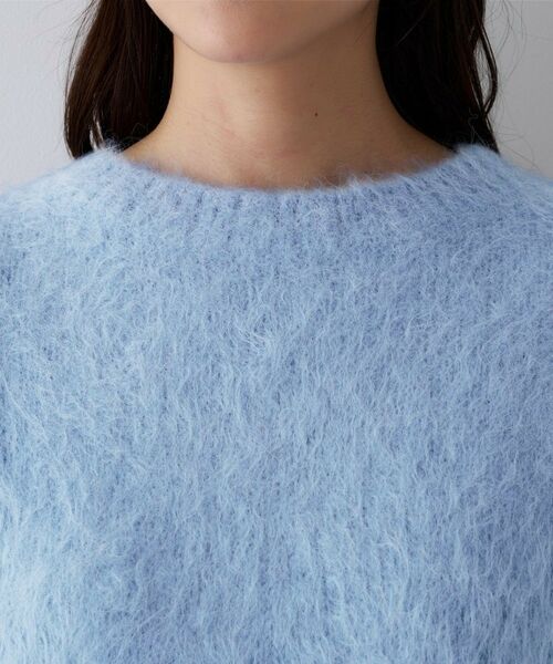 UNTITLED / アンタイトル ニット・セーター | 【ゆったり/モヘヤニット】アルパカ混シャギー プルオーバー | 詳細19