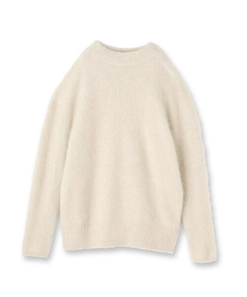 UNTITLED / アンタイトル ニット・セーター | 【大人な品格/ふわふわニット】フォックスカシミヤ コクーンニット | 詳細1