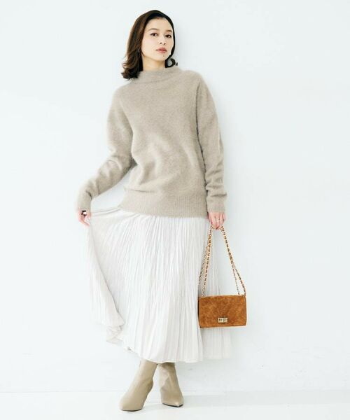 UNTITLED / アンタイトル ニット・セーター | 【大人な品格/ふわふわニット】フォックスカシミヤ コクーンニット | 詳細12