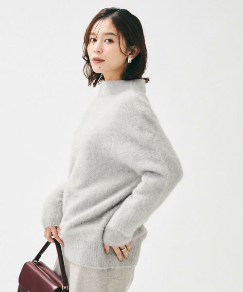 UNTITLED / アンタイトル ニット・セーター | 【大人な品格/ふわふわニット】フォックスカシミヤ コクーンニット | 詳細3