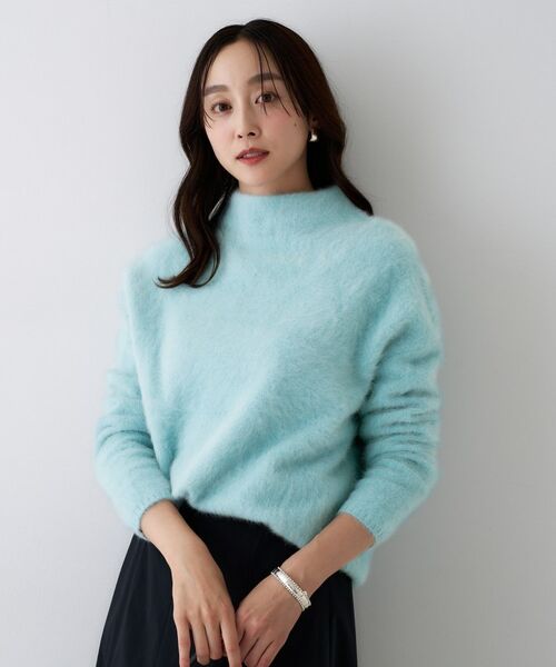 UNTITLED / アンタイトル ニット・セーター | 【大人な品格/ふわふわニット】フォックスカシミヤ コクーンニット | 詳細7