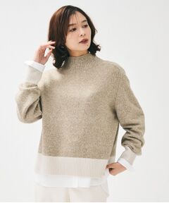 UNTITLED / アンタイトル ニット・セーター | 【8色展開/洗える】ウールカシミヤ ハイネックニット