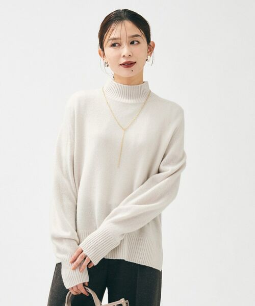UNTITLED / アンタイトル ニット・セーター | 【8色展開/洗える】ウールカシミヤ ハイネックニット | 詳細10