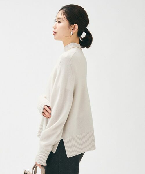 UNTITLED / アンタイトル ニット・セーター | 【8色展開/洗える】ウールカシミヤ ハイネックニット | 詳細11
