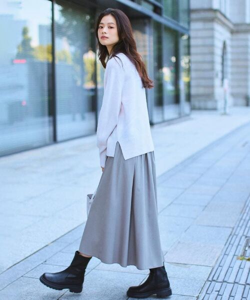 UNTITLED / アンタイトル ニット・セーター | 【8色展開/洗える】ウールカシミヤ ハイネックニット | 詳細14