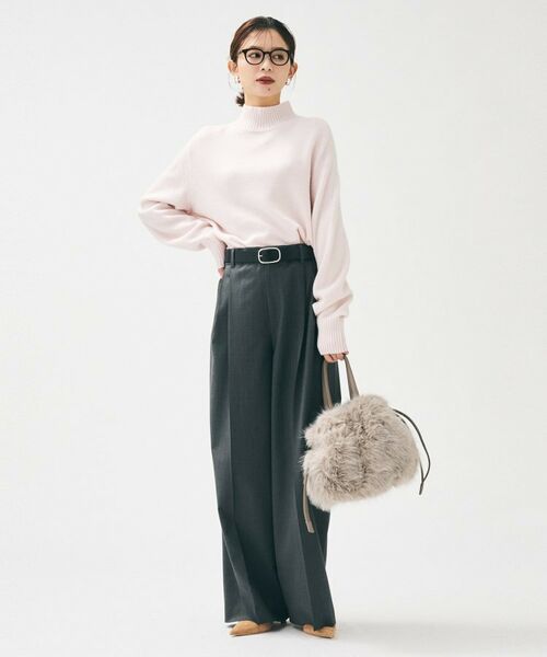 UNTITLED / アンタイトル ニット・セーター | 【8色展開/洗える】ウールカシミヤ ハイネックニット | 詳細17