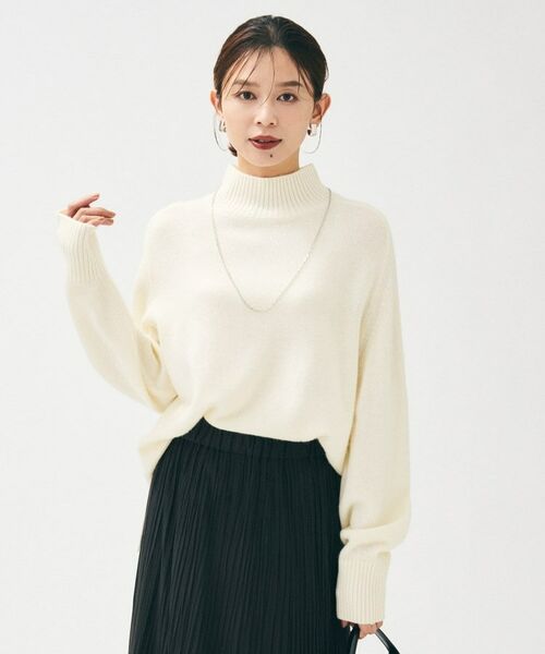 UNTITLED / アンタイトル ニット・セーター | 【8色展開/洗える】ウールカシミヤ ハイネックニット | 詳細2