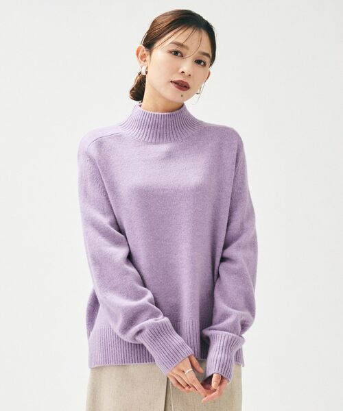 UNTITLED / アンタイトル ニット・セーター | 【8色展開/洗える】ウールカシミヤ ハイネックニット | 詳細21