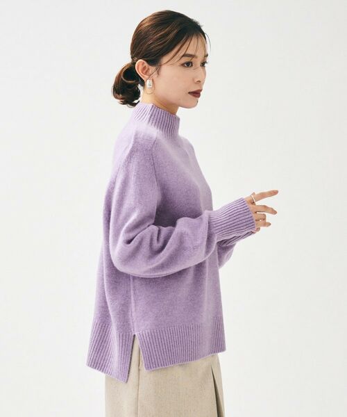 UNTITLED / アンタイトル ニット・セーター | 【8色展開/洗える】ウールカシミヤ ハイネックニット | 詳細22