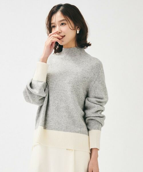 UNTITLED / アンタイトル ニット・セーター | 【8色展開/洗える】ウールカシミヤ ハイネックニット | 詳細29