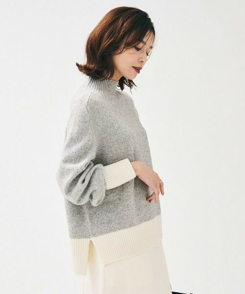 UNTITLED / アンタイトル ニット・セーター | 【8色展開/洗える】ウールカシミヤ ハイネックニット | 詳細30