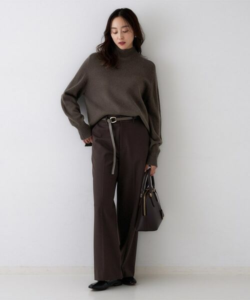 UNTITLED / アンタイトル ニット・セーター | 【8色展開/洗える】ウールカシミヤ ハイネックニット | 詳細8