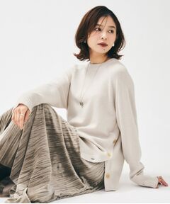 UNTITLED / アンタイトル ニット・セーター | 【重ね着もおすすめ/洗える】ウールカシミヤ クルーネックニット