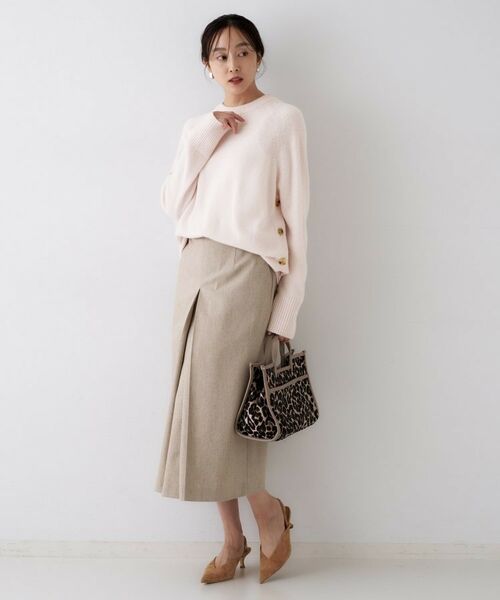 UNTITLED / アンタイトル ニット・セーター | 【重ね着もおすすめ/洗える】ウールカシミヤ クルーネックニット | 詳細18