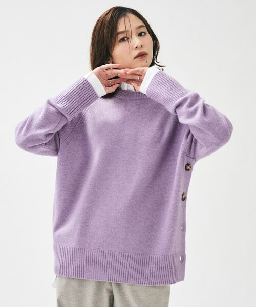 UNTITLED / アンタイトル ニット・セーター | 【重ね着もおすすめ/洗える】ウールカシミヤ クルーネックニット | 詳細21