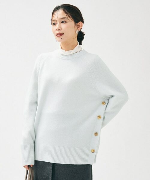 UNTITLED / アンタイトル ニット・セーター | 【重ね着もおすすめ/洗える】ウールカシミヤ クルーネックニット | 詳細24
