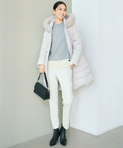 UNTITLED / アンタイトル ニット・セーター | 【重ね着もおすすめ/洗える】ウールカシミヤ クルーネックニット | 詳細28