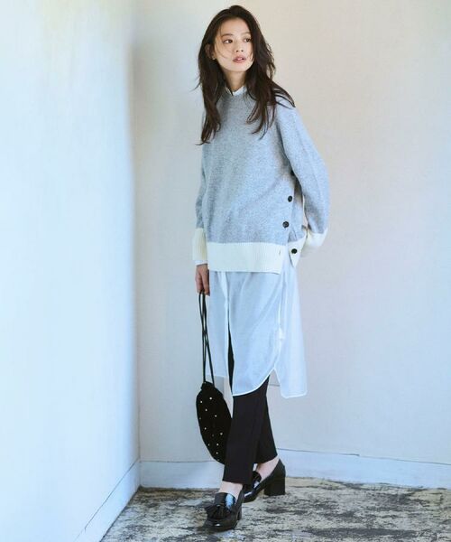 UNTITLED / アンタイトル ニット・セーター | 【重ね着もおすすめ/洗える】ウールカシミヤ クルーネックニット | 詳細29