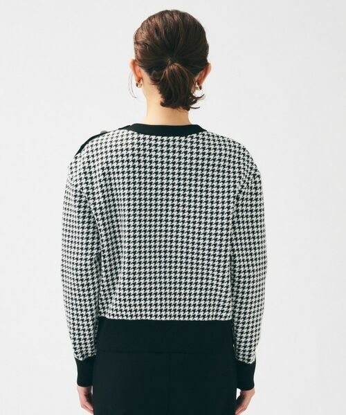 UNTITLED / アンタイトル ニット・セーター | 【一枚で着映え/コンパクト丈】チドリジャカード プルオーバー | 詳細8