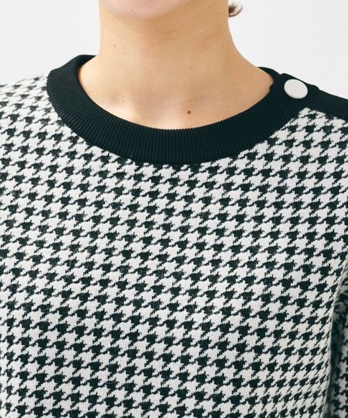 UNTITLED / アンタイトル ニット・セーター | 【一枚で着映え/コンパクト丈】チドリジャカード プルオーバー | 詳細9