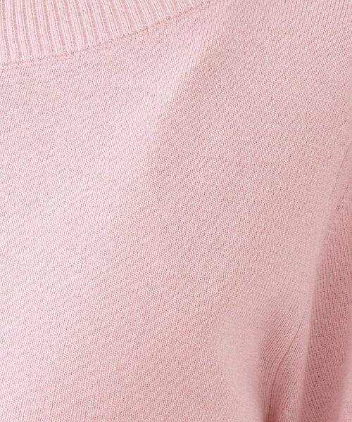 UNTITLED / アンタイトル ニット・セーター | 【きれいめ/程よくすっきり】ラメ入りワイドボートネックニット | 詳細14