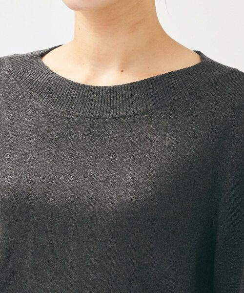 UNTITLED / アンタイトル ニット・セーター | 【きれいめ/程よくすっきり】ラメ入りワイドボートネックニット | 詳細22