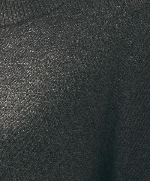 UNTITLED / アンタイトル ニット・セーター | 【きれいめ/程よくすっきり】ラメ入りワイドボートネックニット | 詳細9