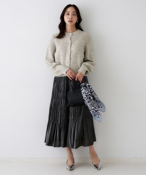 UNTITLED / アンタイトル カーディガン・ボレロ | 【ラメ風/着映え】ファンシーヤーン カーディガン | 詳細10