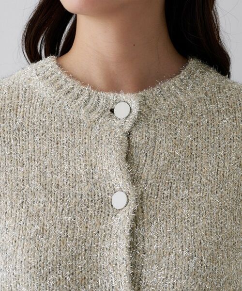 UNTITLED / アンタイトル カーディガン・ボレロ | 【ラメ風/着映え】ファンシーヤーン カーディガン | 詳細15